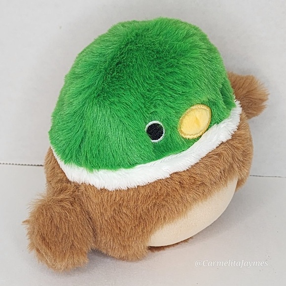 AVERY 🦆 Fuzzamallow Mallard Duck Original Squishmallow By Kellytoy NWOT - Picture 4 of 5